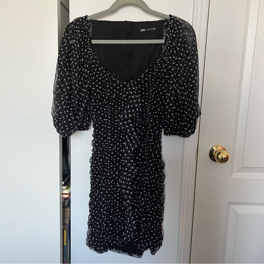Zara Polka-Dot Dress